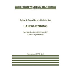Edvard Grieg: Landkjenning (Vocal Score)