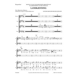 Edvard Grieg: Landkjenning (Vocal Score)