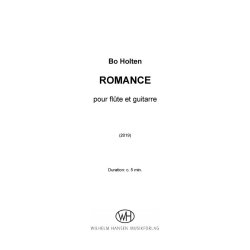 Romance Pour Flute Et Guitarre : Player's Score