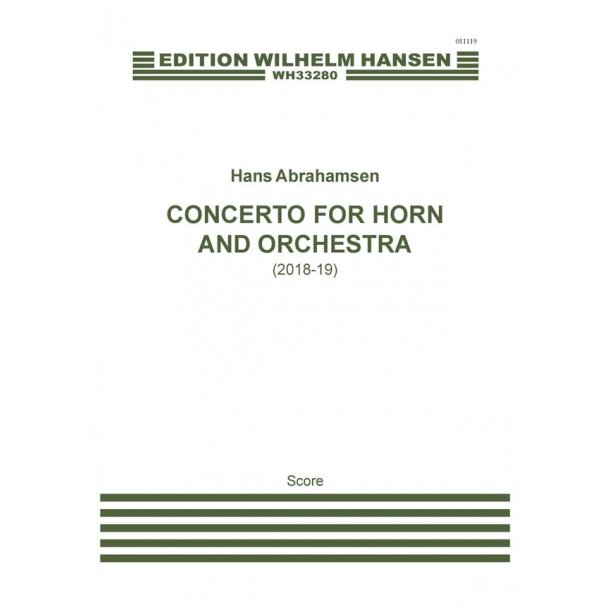 Concerto for Horn and Orchestra