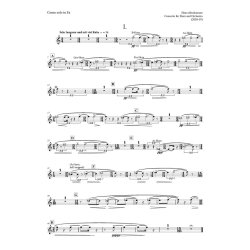 Concerto For Horn And Orchestra : Solo horn part