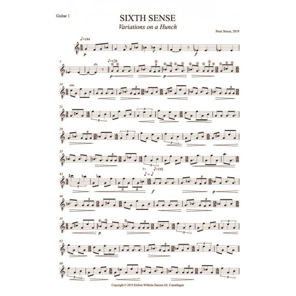 Sixth Sense - Variations On A Hunch