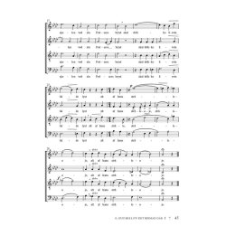 Motetter, Salmemelodier, Andelige Sange