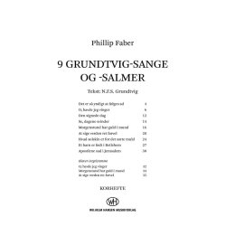 9 Grundtvig-Sange Og -Salmer