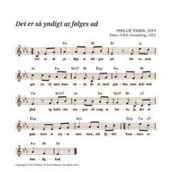 9 Grundtvig-Sange Og -Salmer : Melody Part