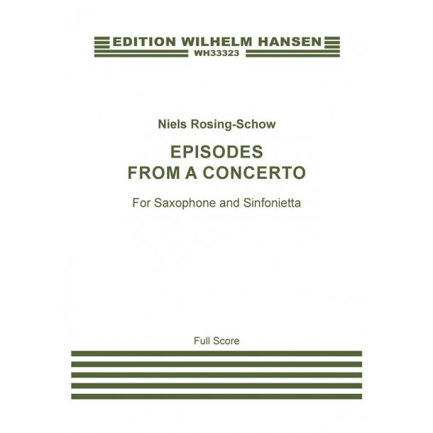 Episodes From A Concerto (Score)
