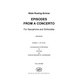 Episodes From A Concerto (Score)