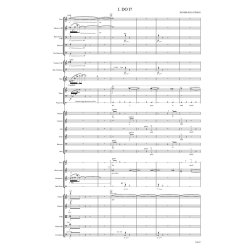 Public Behaviour : 2(pic).2.2(bcl).2(cbn)/4.3.2+btbn/3perc/hp.pf(syn)/str and solist perc, S,S,A,T,Bar,B