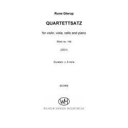 Quartettsatz Work No. 14B