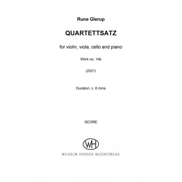 Quartettsatz Work No. 14B