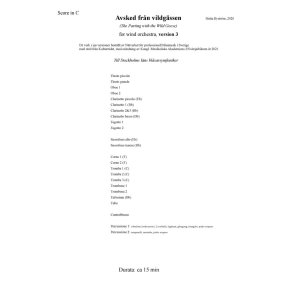 Avsked Från Vildgässen Version 3