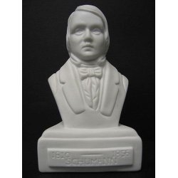 Composer Bust: Schumann (Porcelain)