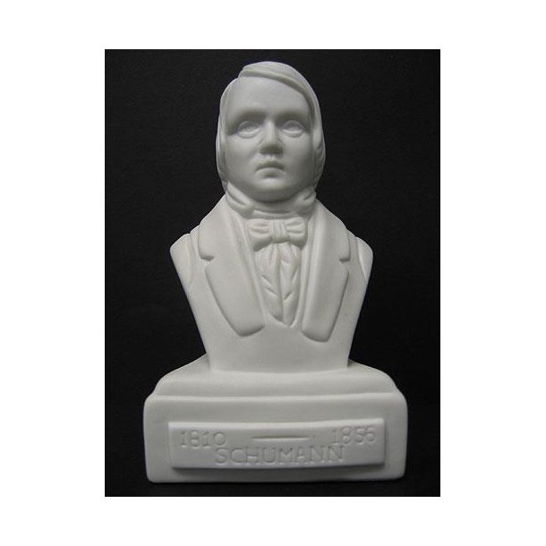 Composer Bust: Schumann (Porcelain)