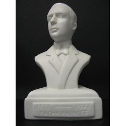 Composer Bust: Rachmaninov (Porcelain)