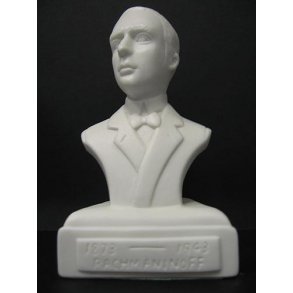Composer Bust: Rachmaninov (Porcelain)