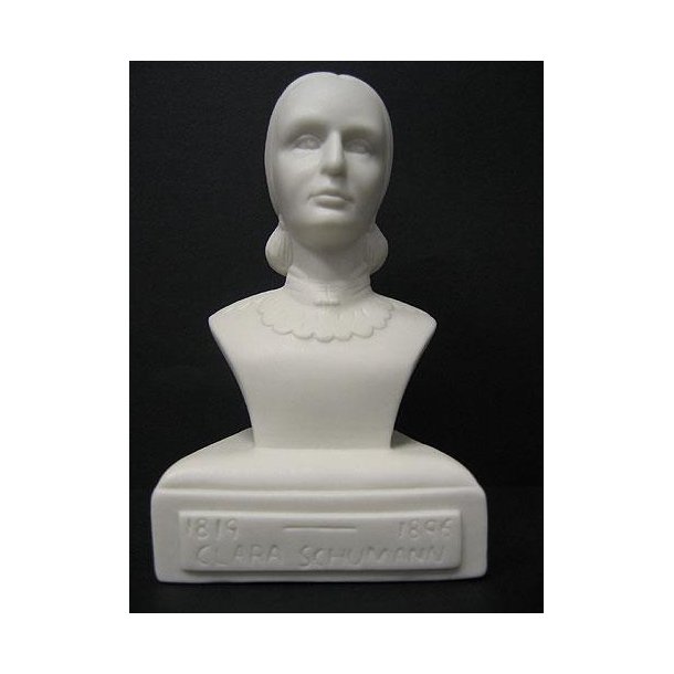 Composer Bust: Clara Schumann (Porcelain)