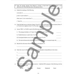 Josephone Khoh: Practice In Music Theory Grade 7