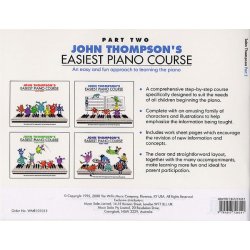 John Thompson's Easiest Piano Course: Part Two (Book And CD)