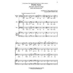 Pretty Saro : From Five American Songs