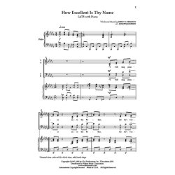 How Excellent Is Thy Name