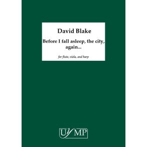 Before I fall asleep, the city, again?