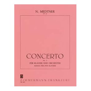 Nikolai Medtner: Piano Concerto No.3 In E Minor Op.60 (2 Piano Score)