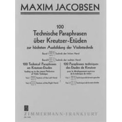 Paraphrasen Ber Kreutzer-etden Band