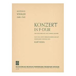 Vivaldi, A: Concerto F Major - Score