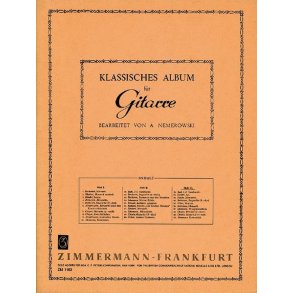 Klassisches Album Heft 3 Fr Gitarre