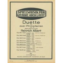 Acht Duette Fr 2 Primgitarren Nr. 6