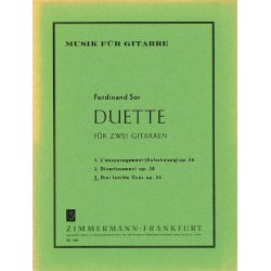 Ferdinand Sor: 3 Easy Duos Op.55