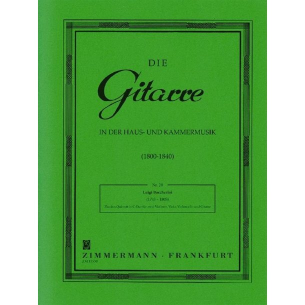 Luigi Boccherini: Zweites Quintett In C
