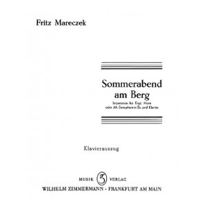 Sommerabend Am Berg Fr Alt-saxophon