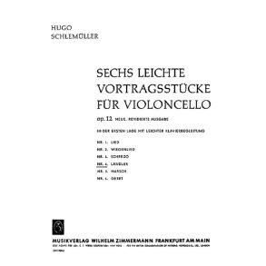 Sechs Leichte Vortragsstcke Op.12 Nr