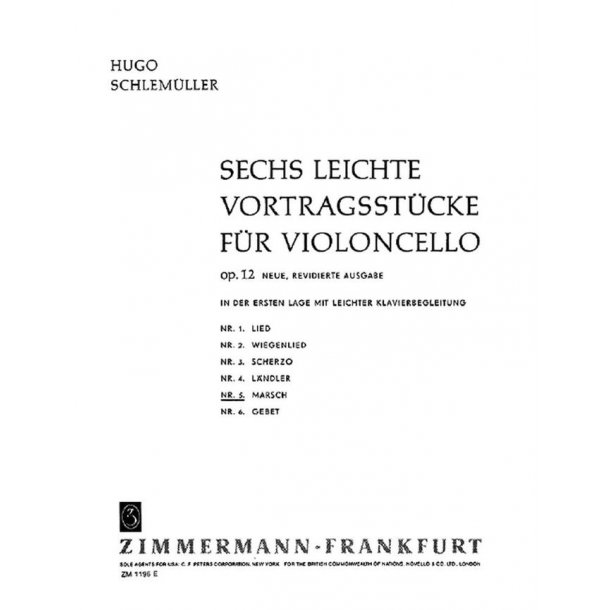 Sechs Leichte Vortragsstcke Op.12 Nr
