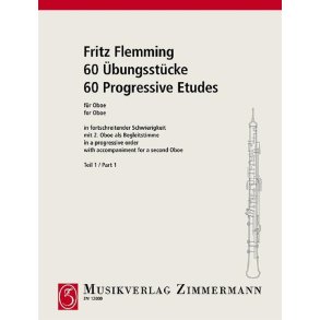 60 Bungsstcke Fr Oboe Mit 2. Oboe Al