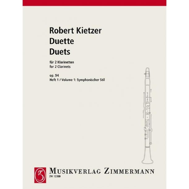 Kietzer: Duets Op 94 Book 1 - Symphonic Style