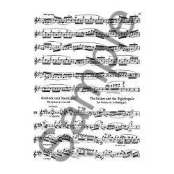 Ernesto Kohler: 25 Romantische Etuden Fur Flote