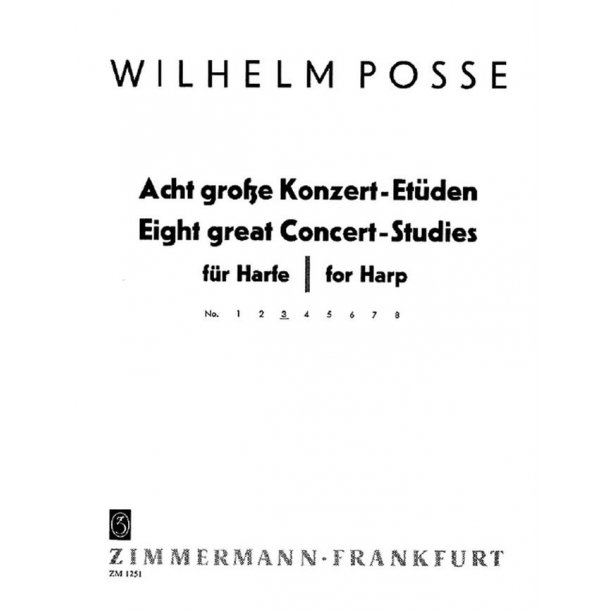 Posse: 8 Concert Etudes No 3