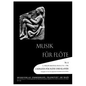 Bach, Cpe: Sonata No 6 Wq 134