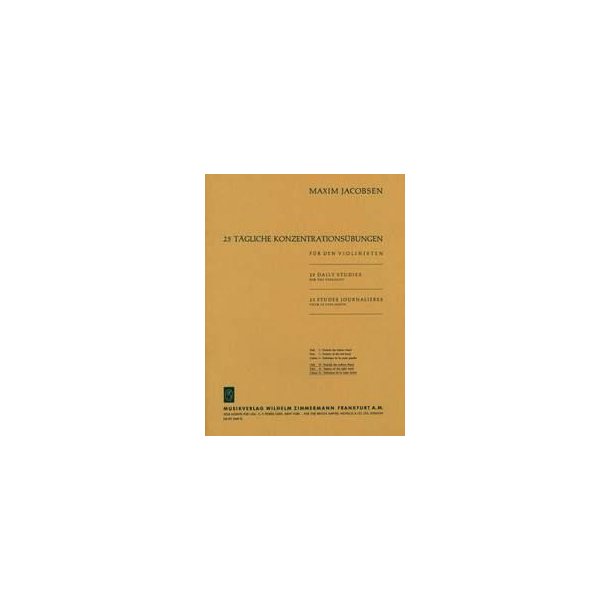 25 Tgliche Konzentrationsbungen Heft