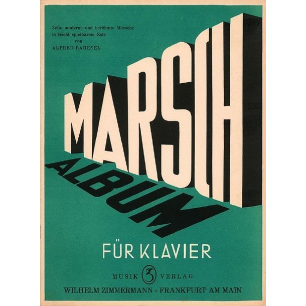 Marsch-album Fr Klavier