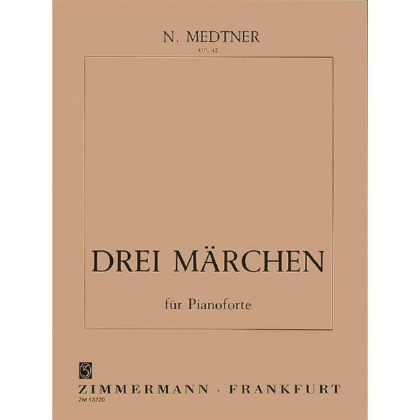 Medtner: 3 Marches Op 12