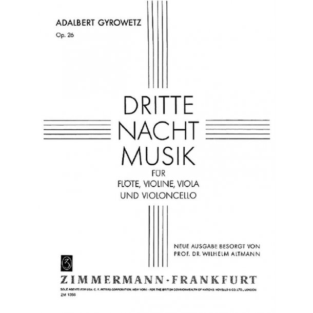 Gyrowetz: Night Music Op 26
