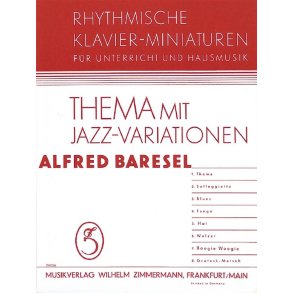 Thema Mit Jazz-variationen Fr Klavie
