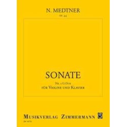 Nikolai Medtner: Sonate In G  Op.44
