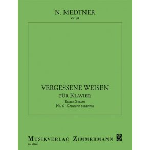Medtner: Canzone Serenata Op 38/6