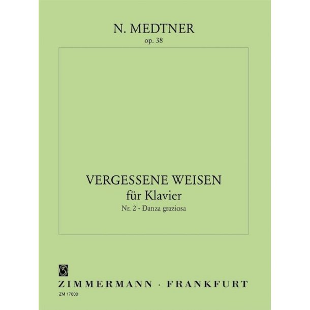 Medtner: Danza Graziosa Op 38/2