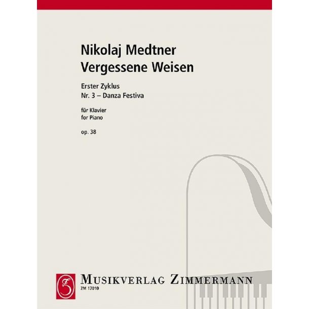Nicolai Medtner: Danza Festiva Op. 38/3