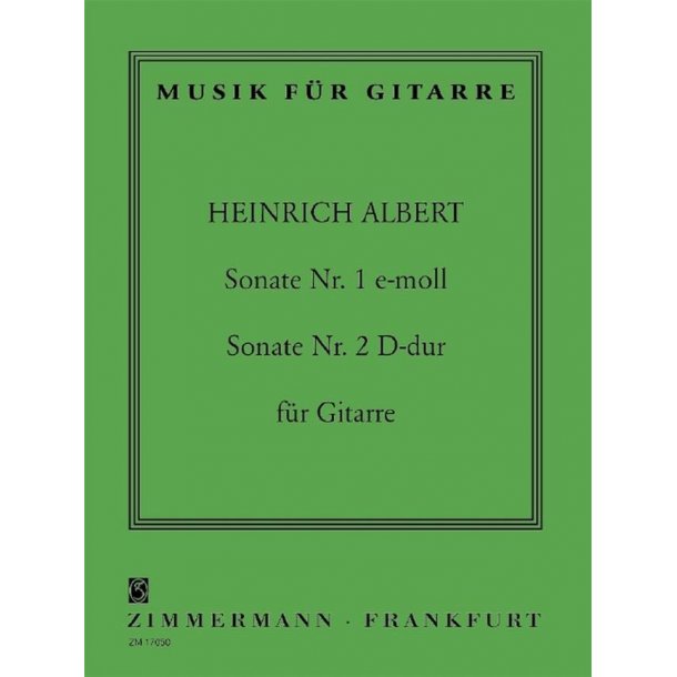 Albert: 2 Sonatas